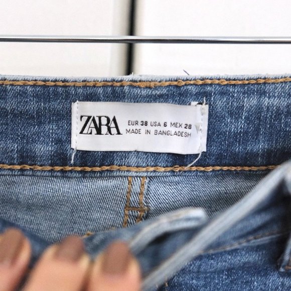 Zara Mid Rise Skinny Jeans - Picture 10 of 11